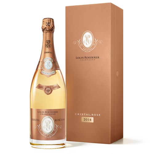 Magnum of Louis Roederer Cristal Rosé 2013 Champagne 150cl – Luxury Rosé Champagne